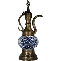 Halay Oosterse mozaïek tafellamp (Turkse Ibrik) ø 13 cm