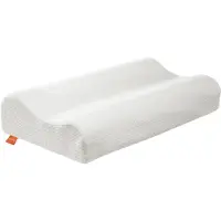 Sleepling 40 x 80 cm in hoogte verstelbaar hoofdkussen | orthopedisch neksteunkussen | kussen met memory foam | gemaakt in de EU | afneembare hoes, wasbaar op 60 graden | wit