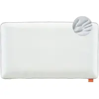 Sleepling 40 x 80 cm ultra zacht visco hoofdkussen | orthopedisch neksteunkussen | kussen van memory foam | gemaakt in de EU | afneembare hoes, wasbaar op 40 graden | wit
