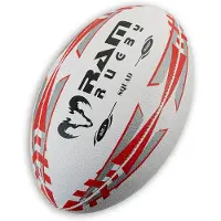 RAM Rugby Rugby Squad Trainingsbal – Maat 5 – 3D Grip – Duurzaam Ontworpen in Engeland
