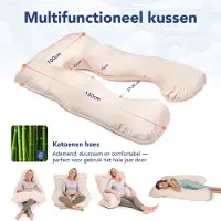 MKS KomfortKissen Ergonomisch Kussen - Premium Kussen - Ondersteuning voor Rug en Heupen - Ademend en Zacht - Voor Elke Slaappositie