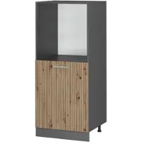 Vicco R-Line Ovenombouwkast – 60 cm Artisanaal eiken