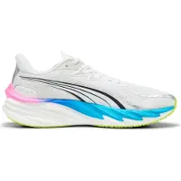 Puma Loopschoen 'Velocity Nitro 4' geel / zwart / zilver / wit