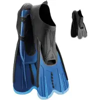 Cressi Agua Short Swimming Fins Blauw EU 41-42