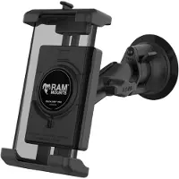 RAM Mount Quick-Grip Pro XL Telefoonbevestiging met Twist-Lock Vacuümzuignap