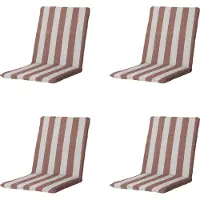 Madison Stapelstoelkussen Amora Mocca (97 x 49 cm)