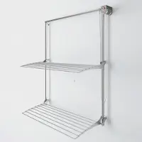 Foxydry Wall Plus 108 wanddroogrek -bediening rechts- 108 x 52 x 137 cm