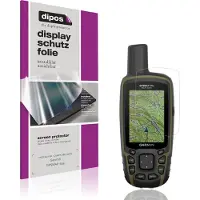 Dipos – 2x Beschermfolie geschikt voor Garmin GPSMAP 65s | Krasbestendige & heldere Screenprotector Ultra-Thin