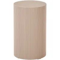 Ebuy24 Farense Hoektafel Ø30cm beige.