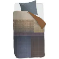 Beddinghouse Dutch Design Dekbedovertrek Oxford Street Blauw Satijn-140 x 200 / 220 cm | 1-Persoons