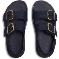 FitFlop Gen-ff max buckle denim back-strap sandals