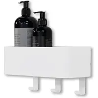 Spinder Multi 3 Wandkapstok H 13 cm - Wit