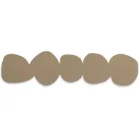 Spinder Design Spinder x Eva van de Ven kapstok Tumulo Medium - Champagne - 5 haken