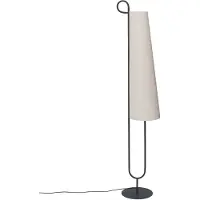 Ferm Living Ancora vloerlamp Zwart-Natuurlijk