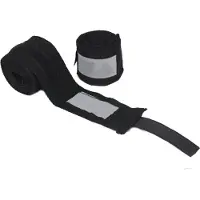 Jumada 's Boks Straps Bandage - Training Bandage - Bescherming - Boksen - Taekwondo - Martial Art - 3 meter - Zwart