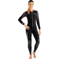 Cressi Lei Mono 2.5 Mm Woman Freediving Wetsuit Zwart M Vrouw