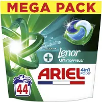Ariel 3x 4in1 Wasmiddel Pods Lenor Unstoppables 44 Stuks