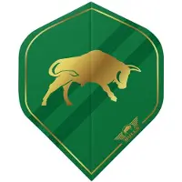 Bull's Retro Std Green - Dart Flights