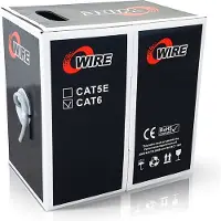 Logilink JMS JMS-UTP0033 - Cat 6 UTP-kabel - Zonder connector - 100 m - wit
