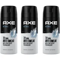 Axe Deo Spray Ice Chill Dry 3 x 150 ml
