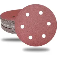 Jumada 's - Schuurschijven - Bevestigbaar op schuurmachine - Met klittenband en gaten - 20Stuks - Rond - 180mm K100