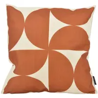 NOVÉE Retro Curve #3 Kussenhoes | 45 x 45 cm | Katoen/Linnen | Sierkussenhoes |