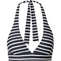 Marc O'Polo Bikinitop 'Essentials' nachtblauw / wit