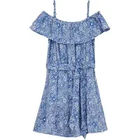 We fashion Jurk blauw / wit