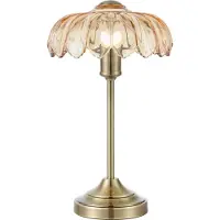 Markslöjd Tafellampe , Kurage, Brons / Oudmessing, Woonkamer, Glas