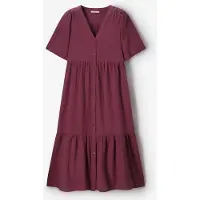 Sissy-Boy Donkerroze Maxi Jurk | Maat: S