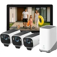 Eufy EufyCam S3 Pro 3-Pack + Smart Display E10