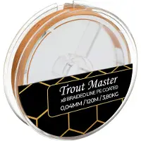 Spro Fine Gold X8 120 M Braided Line Transparant 0.060 mm