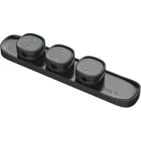 Baseus Peas Magnetic Cable Clip USB Kabelhouder Organizer - 3 Magnetische Clips - Kabel Organizer - Zwart