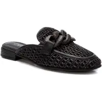 Carmela Dames Klompen 162311 zwart (38), Plat, Geen, Casual 16231105-NEGRO