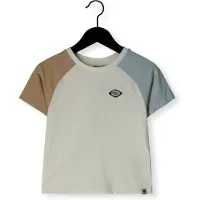 Daily7 T-shirt wit Jongens Katoen Ronde hals Meerkleurig - maat 116