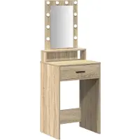 vidaXL Kaptafel Bruin 50 x 41 x 140 cm Bewerkt hout