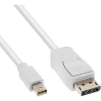 InLine - Câble DisplayPort - Mini DisplayPort (M) pour DisplayPort (M) - 1.5 m - blanc
