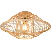 Good &Mojo Plafonniere maui naturel Ø50cm