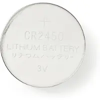 Nedis Lithium knoopcel-batterij CR2450 3 V 5 stuks Blister -