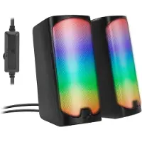 Speedlink TONOS RGB-stereoluidspreker voor gaming, zwart