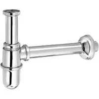 Hak Retro Wastafelsifon 5/4" Ø32mm, chroom
