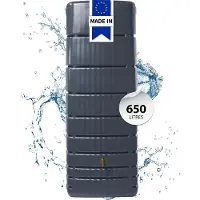 Graf SLIM wandtank 650 L graphite grey