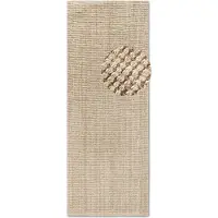 Villeroy & Boch Handgeweven Jute Vloerkleed Rosalie - Creme 80 x 200