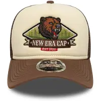 New Era Pet beige / donkerbruin / groen / zwart