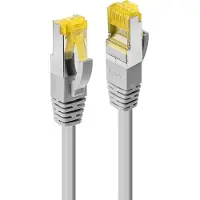 Lindy 47266 RJ45 Netwerkkabel, patchkabel CAT 6a (losse kabel CAT 7) S/FTP 5.00 m Grijs Snagless 1 stuk(s)