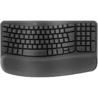 Logitech 920-012327 Wireless Keyboard Wave Keys f. Business graphite