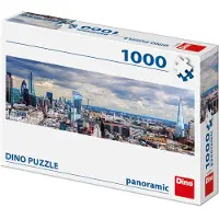 Dinotoys Dino puzzel - panorama blik op londen - 1000 stukjes