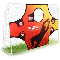 Neo-Sport Voetbaldoel 245 x 155 x 80 cm + doelmat