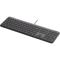 Logitech Signature Slim K620 voor zakelijk gebruik, volledig formaat (100%), kabel, USB, schaarkoppelschakelaar, QWERTY-indeling, grafietkleur