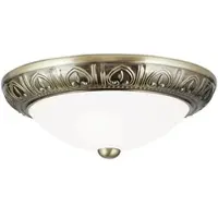 Orion Wandlamp LEMBIT, dimbaar, brons / oud-messing, Woon-/ Eetkamer, metaal, Antiek, wandlamp